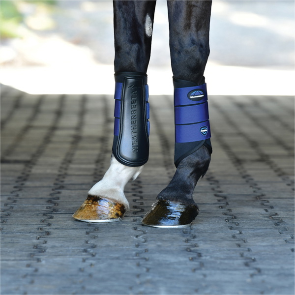 2025 WeatherBeeta Robuust-Tec Prime Borstel Schoenen 1027503 - Black / Royal Blue